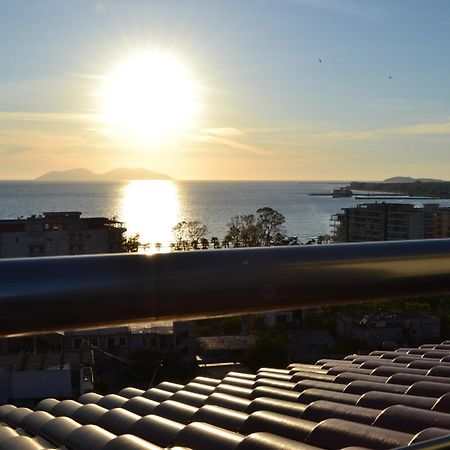 Seaview Penthouse Terrace & Garage Apartment Vlorë Exterior foto