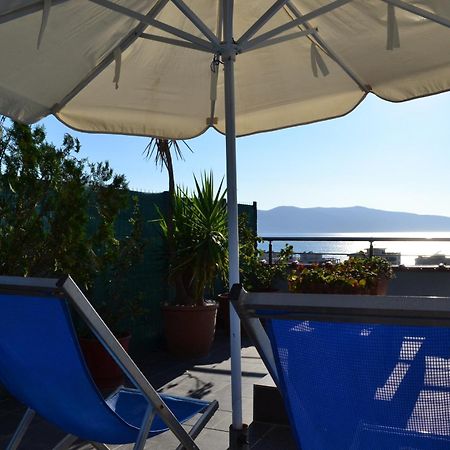 Seaview Penthouse Terrace & Garage Apartment Vlorë Exterior foto